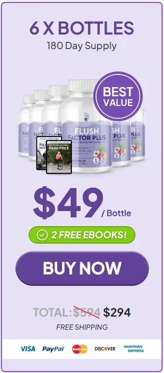 Flush Factor Plus-6-bottle